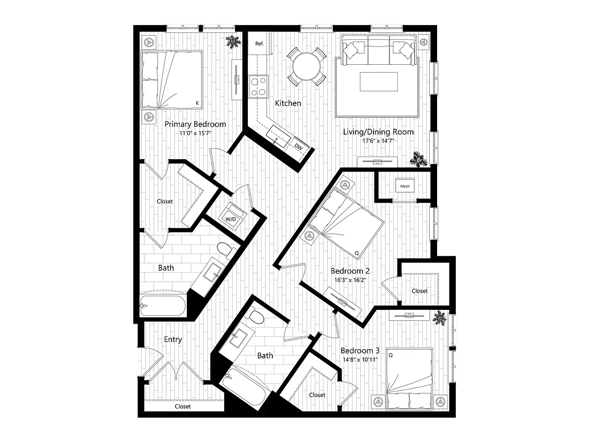 Floor plan C3