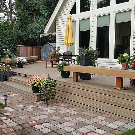 Back patio