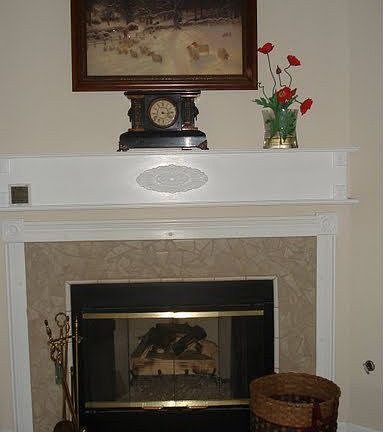 Living Room with Fireplace