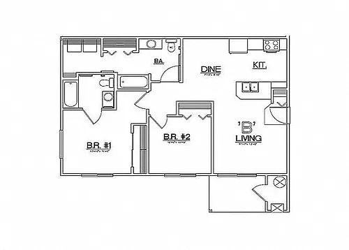 Floor plan Mojave