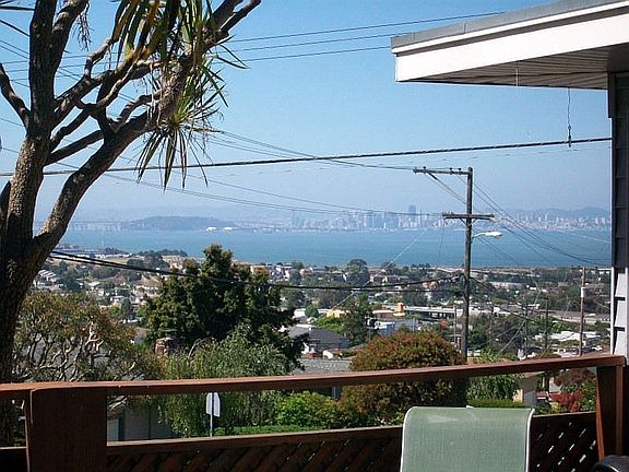 The View from the back deck