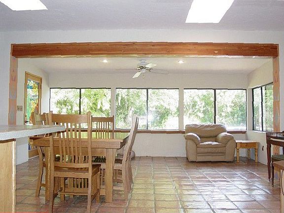 Spacious and well lit great room/dining room