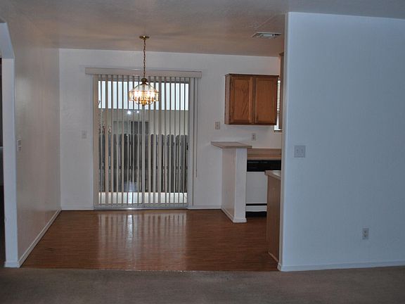 Dining and sliding door to patio.