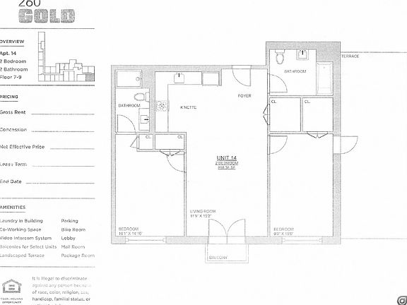 2nd image of 260 Gold St APT 714