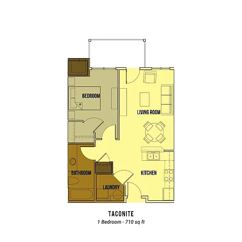 Floor plan Taconite