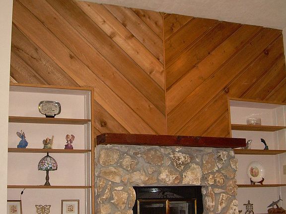 Great Room Fireplace and Skylights