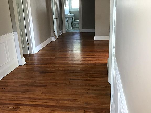 Opposite shot of living room dining room combination
