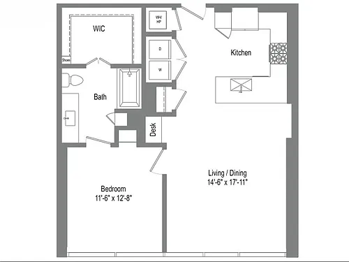 Floor plan A5B