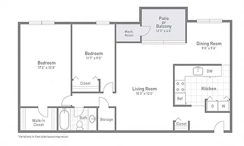 Floor plan The Dogwood