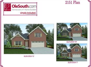 2151 Elevation GHI Plan, Brandon Woods, Spring Hill, TN 37174