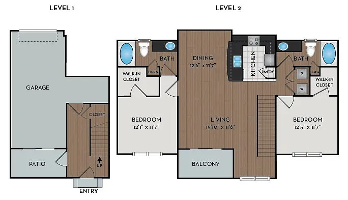 Floor plan Lafayette