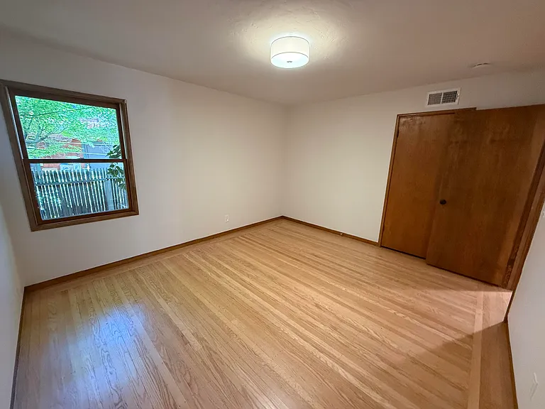 Bedroom #1 has 2 windows and 2 closets.