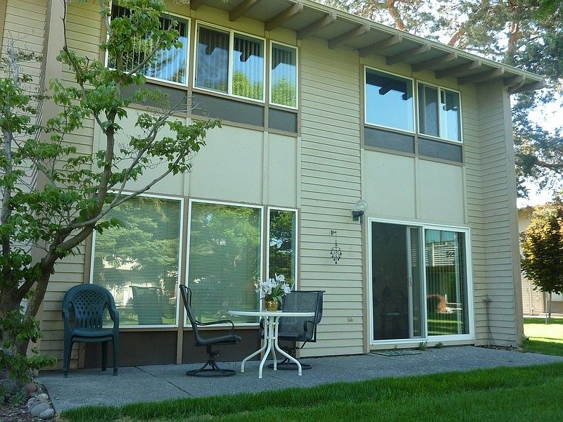 Courtyard side of home
