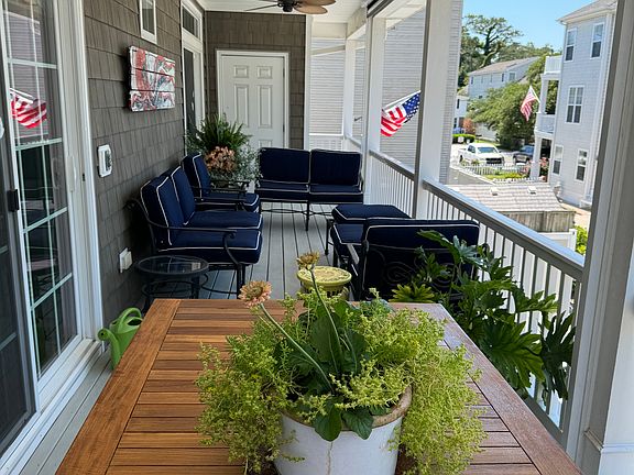 Porch off the kitchen.