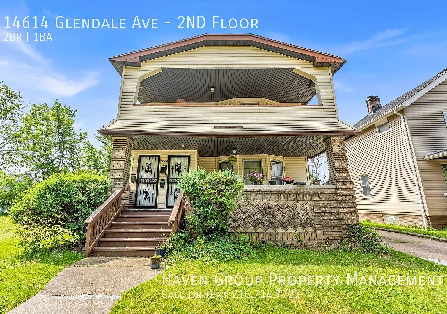 14614 Glendale Ave | 2nd Floor, Cleveland, OH 44128 - Spacious 2-bed 1-bath multi-family home! — Photo 1