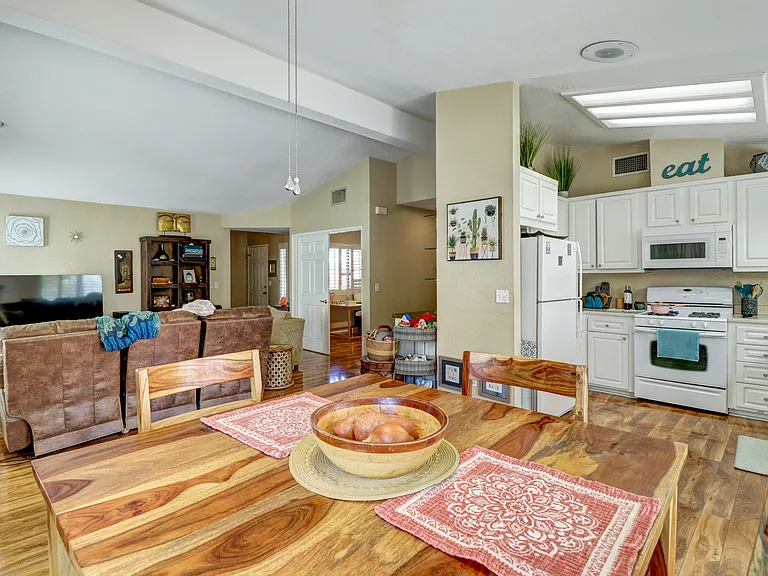 Dining Room, Kitchen, Living Room