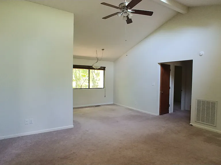Living room + dining nook