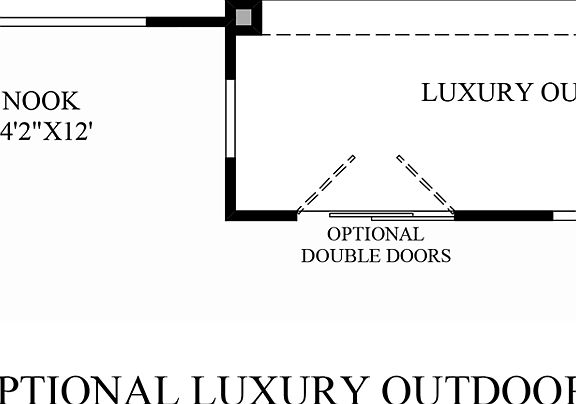 Optional Outdoor Living Space