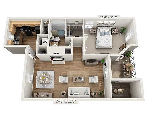 Floor plan Preakness