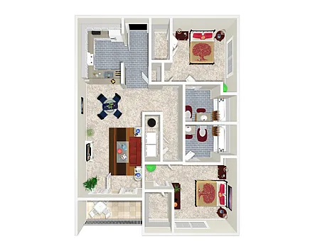 Floor plan B1