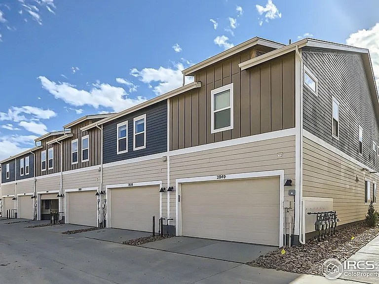 Rear load, two car garage with opener