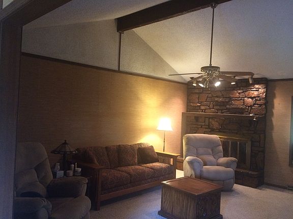 Vaulted ceiling Living Room
