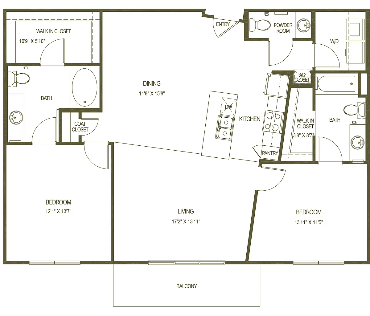 Floor plan B7