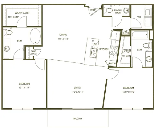 Floor plan B7