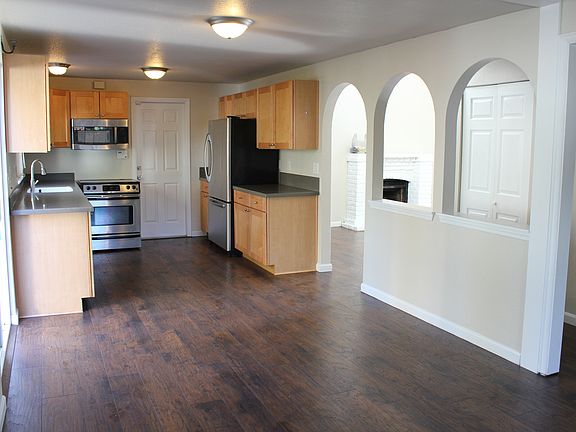 Kitchen opens to Dining Room