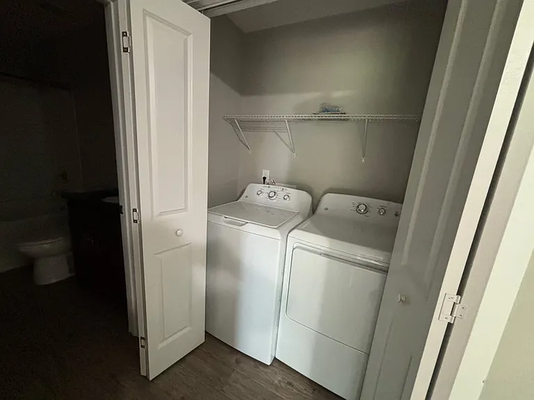Washer & Dryer provided