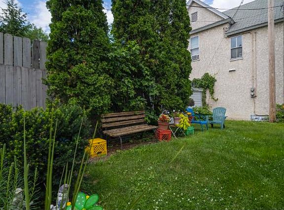 Fully fenced yard, great space!