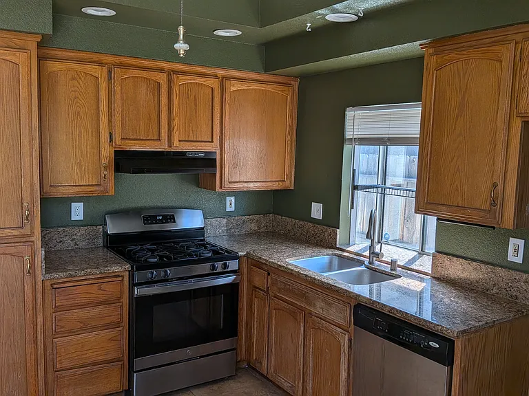 Kitchen with Dishwasher & Stove