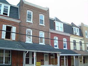 large 3 story solid brick home