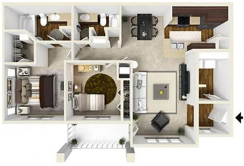 Floor plan The Madison