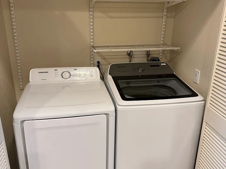 New Washer and Dryer