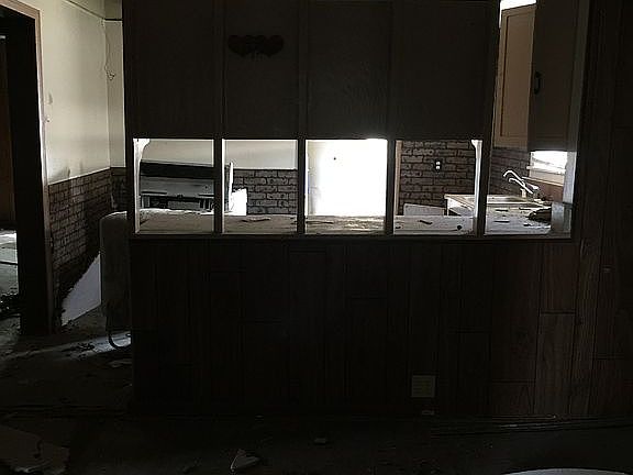 Separate dining area