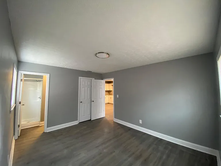 Front bedroom with full bath