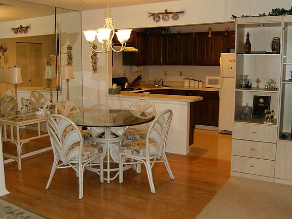 View of Dinning area and Kitchen