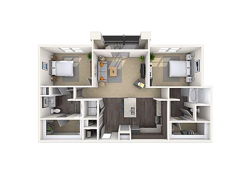 Floor plan Battery