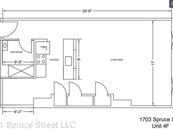 1703 Spruce St APT 4F, Philadelphia, PA 19103