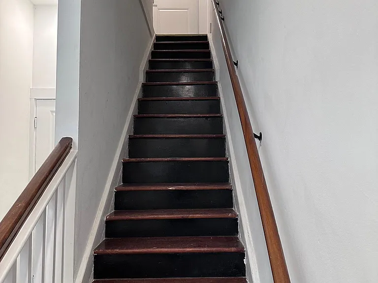 One flight of stairs