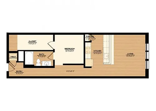 Floor plan THE WASH HOUSE A2