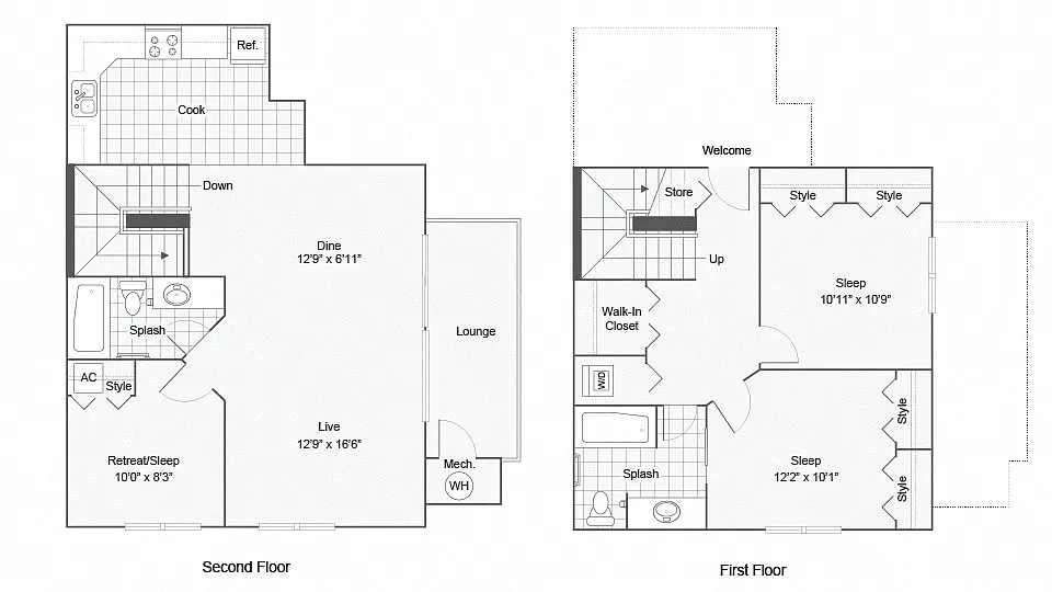 Floor plan The Denali