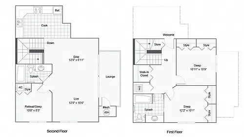 Floor plan The Denali