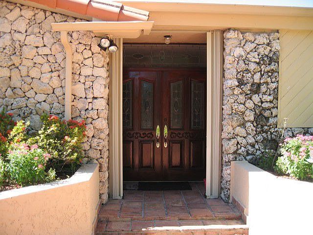 The front door