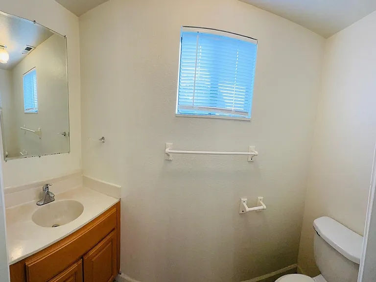 half bathroom on 1st floor