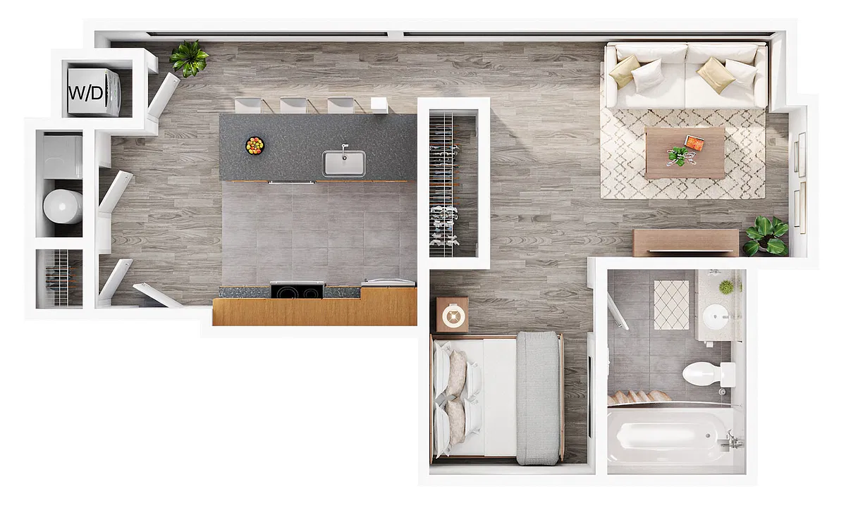 Floor plan The Nickel