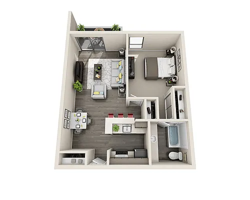Floor plan Catalina (A1A-N)