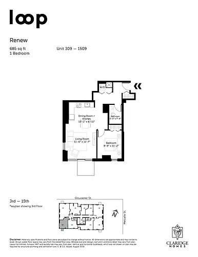 Floor plan 809