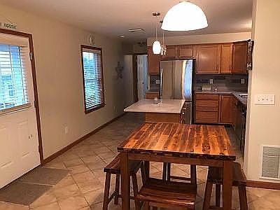 1st fl. kitchen w/ island